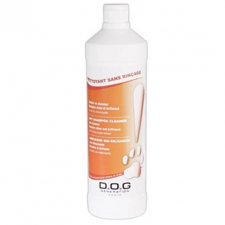 Shampoing sec pour chien 1 Litre