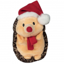 Peluche Herisson de Noël :17 cm