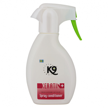 shampoing pour chien K9 Spray Keratine Revitalisant 250ml 