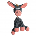 Ane en peluche et corde 23 cm