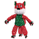 KONG Holiday Floppy Knots Fox